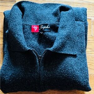 Shephe 100% Cashmere Men’s Charcoal Grey, size XL, EUC